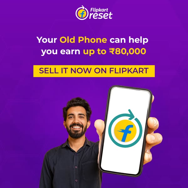 Flipkart Reset - Sell your Old Phone in 60sec!